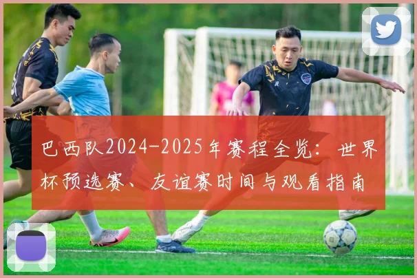 巴西队2024-2025年赛程全览:世界杯预选赛、友谊赛时间与观看指南