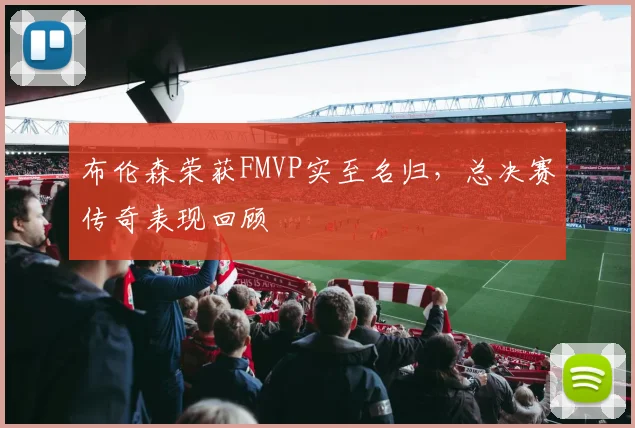 布伦森荣获FMVP实至名归,总决赛传奇表现回顾